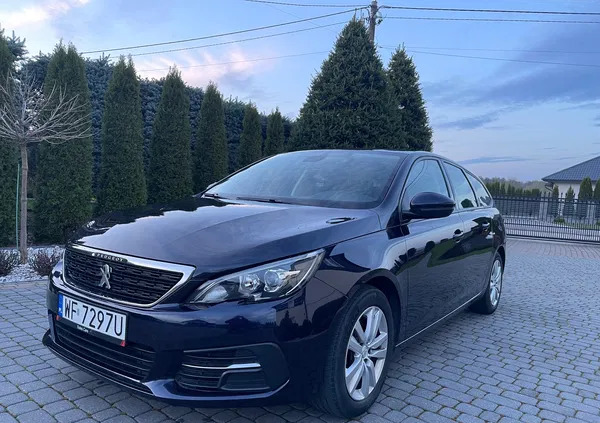 samochody osobowe Peugeot 308 cena 46900 przebieg: 130000, rok produkcji 2020 z Puszczykowo